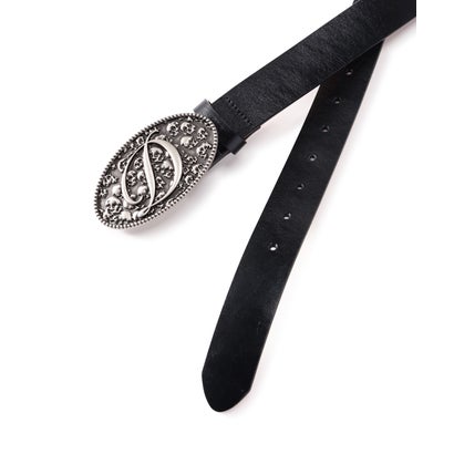 Skull Leather Belt （ブラック）｜詳細画像