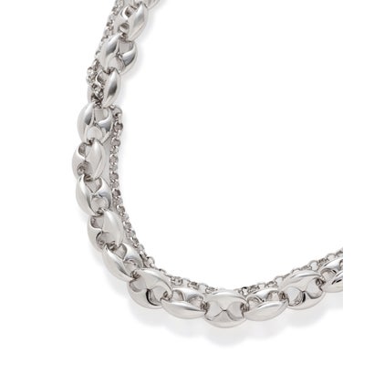 JUSTINE CLENQUET/ジュスティーヌ・クランケ/IBRA NECKLACE （ブラックカモ2）｜詳細画像