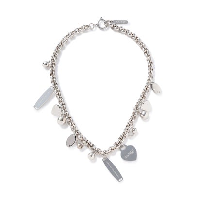 JUSTINE CLENQUET/ジュスティーヌ・クランケ/KIKI NECKLACE （ブラックカモ2）｜詳細画像