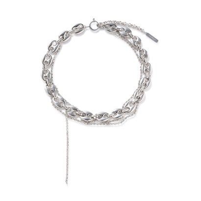 JUSTINE CLENQUET/ジュスティーヌ・クランケ/ROCIO NECKLACE （ブラックカモ2）｜詳細画像