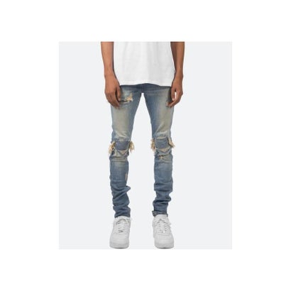 エルエイチピー L.H.P. mnml/ミニマル/蛇腹パンツ/X162 STRETCH DENIM 