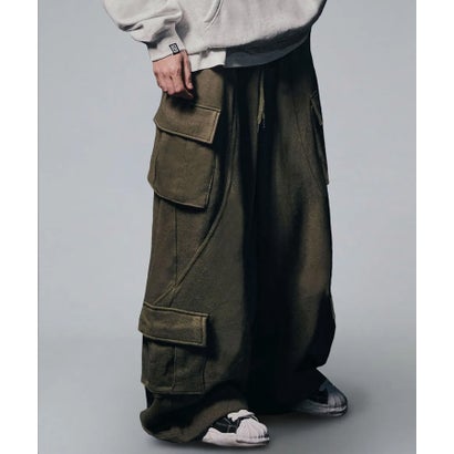 エルエイチピー L.H.P. Incision Multi Cargo Sweat Pt （グレー）｜詳細画像