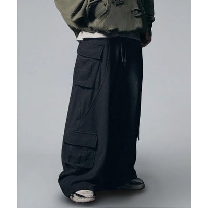 エルエイチピー L.H.P. Incision Multi Cargo Sweat Pt （グレー）｜詳細画像