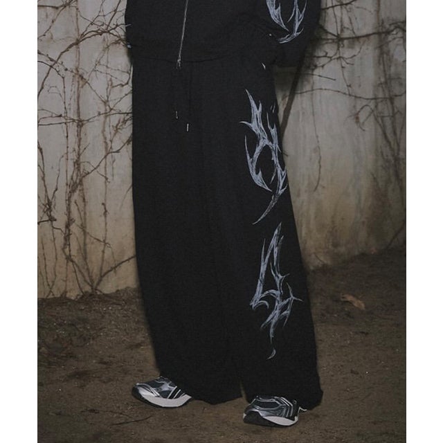 N4N／DaggerTribal Logo Sweat Pt （ブラック）
