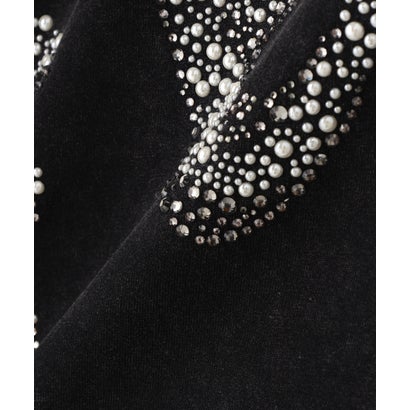 DS／BRUST RHINESTONE BONE （ブラック）｜詳細画像