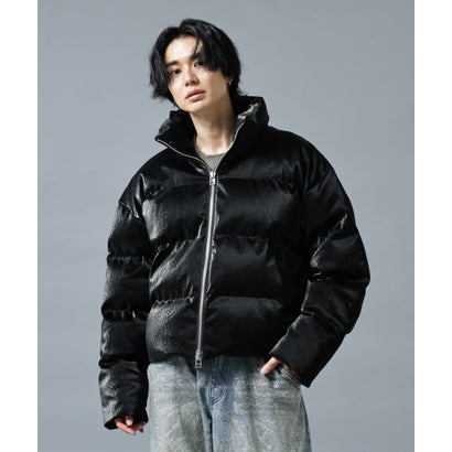 DS／FAUX LEATHER SHORT BZ REFLE （ブラック1）｜詳細画像
