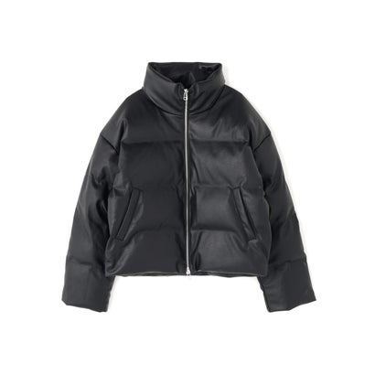 DS／FAUX LEATHER SHORT BZ REFLE （ブラック1）｜詳細画像