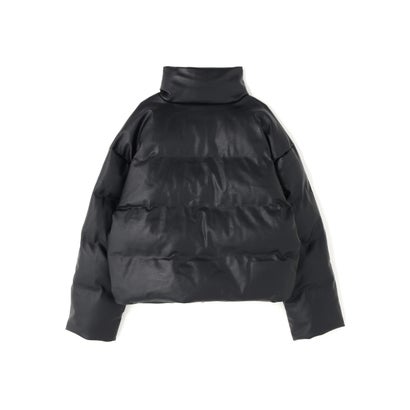 DS／FAUX LEATHER SHORT BZ REFLE （ブラック1）｜詳細画像