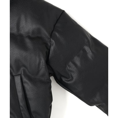 DS／FAUX LEATHER SHORT BZ REFLE （ブラック1）｜詳細画像
