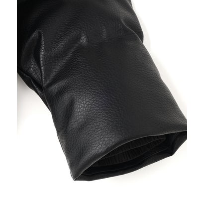 DS／FAUX LEATHER SHORT BZ REFLE （ブラック1）｜詳細画像
