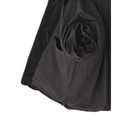 DS／FAUX LEATHER SHORT BZ SHINY （ブラック1）｜詳細画像