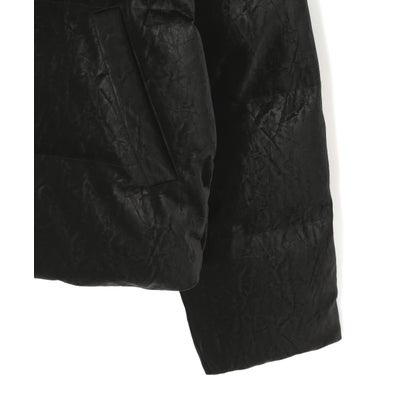 DS／FAUX LEATHER SHORT BZ SHINY （ブラック1）｜詳細画像