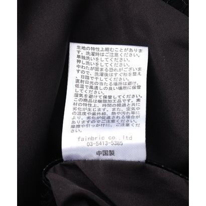 DS／FAUX LEATHER SHORT BZ COWHI （ブラック1）｜詳細画像