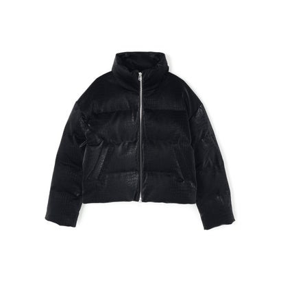 DS／FAUX LEATHER SHORT BZ COWHI （ブラック1）｜詳細画像