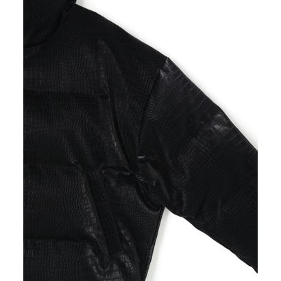 DS／FAUX LEATHER SHORT BZ COWHI （ブラック1）｜詳細画像