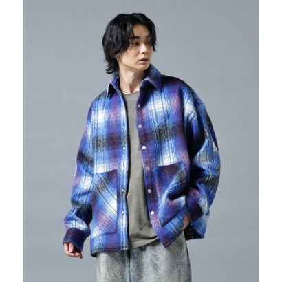 DS／SHAGGY SH CHECK （ベージュ）｜詳細画像