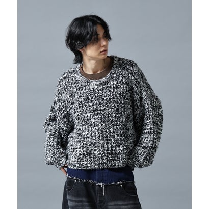 エルエイチピー L.H.P. DS／WAFFLE KNIT CN （グレー）｜詳細画像
