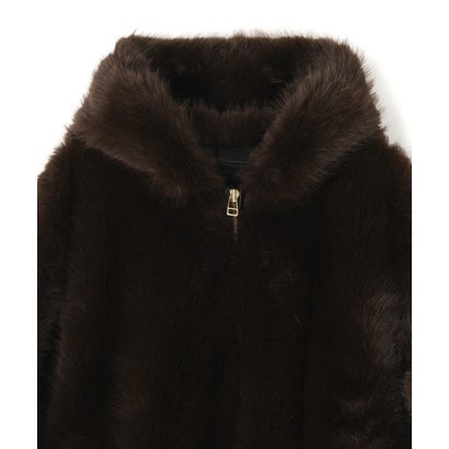 DS／ECO FUR HOOD BZ （ブラウン）｜詳細画像