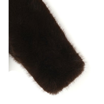 DS／ECO FUR HOOD BZ （ブラウン）｜詳細画像