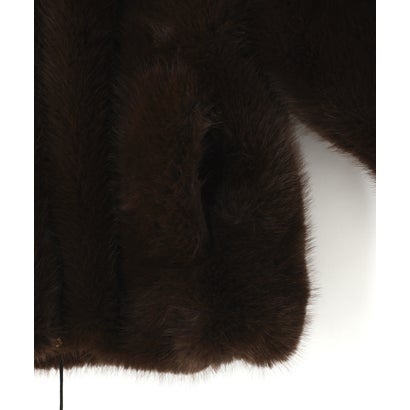 DS／ECO FUR HOOD BZ （ブラウン）｜詳細画像