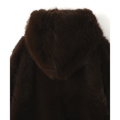 DS／ECO FUR HOOD BZ （ブラウン）｜詳細画像