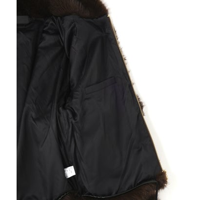 DS／ECO FUR HOOD BZ （ブラウン）｜詳細画像