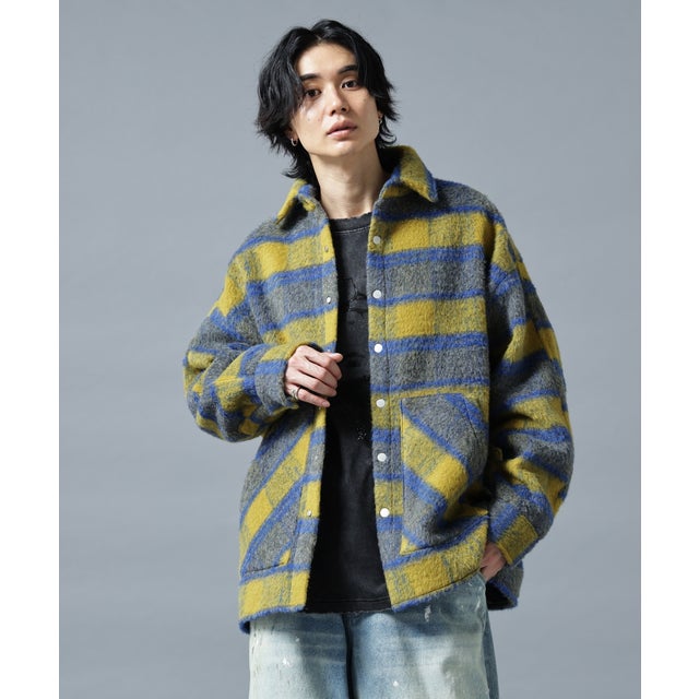DS／SHAGGY SH CHECK （イエロー）