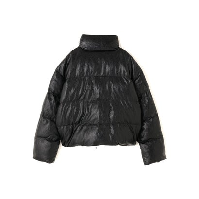DS／FAUX LEATHER SHORT BZ CROCO （ブラック1）｜詳細画像