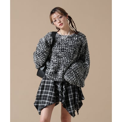 エルエイチピー L.H.P. DS／WAFFLE KNIT CN （ブラック）｜詳細画像