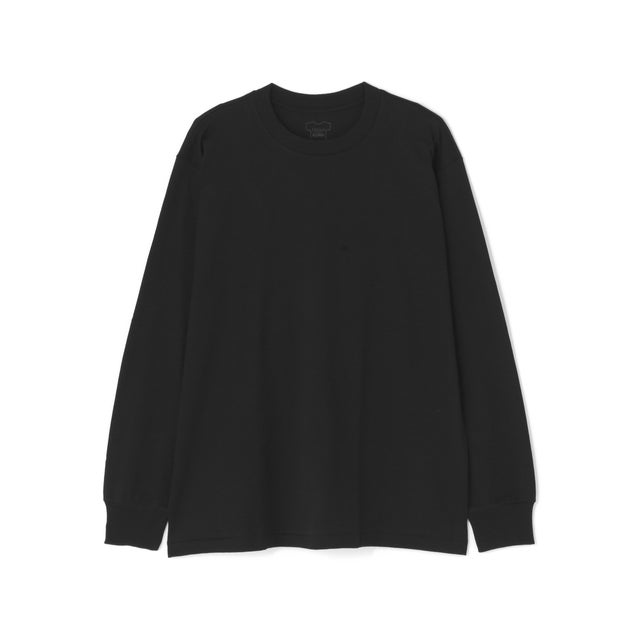 Hanes／TーS KURO クルーネックロングTシャツ （ブラック）