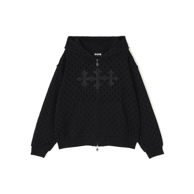Sup／Punchedーout 2 Layer Hd Zip （ブラック）