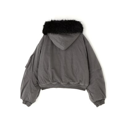 DS／CN FURHOOD MAー1 （ベージュ）｜詳細画像