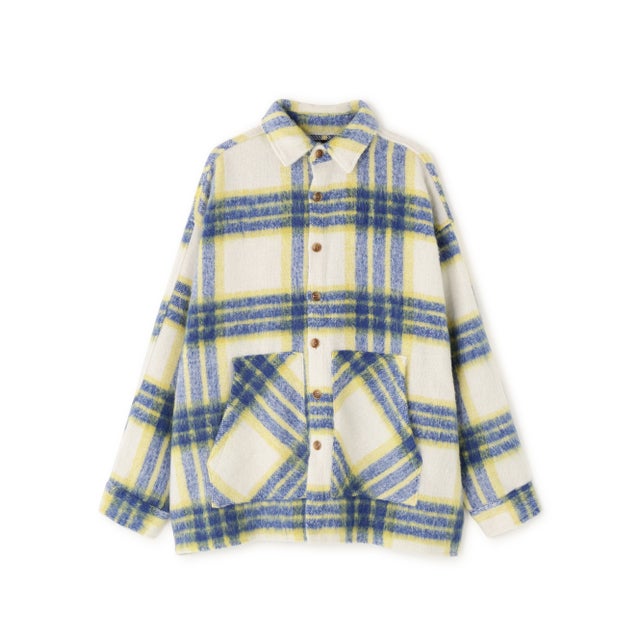 DankeSchon/ダンケシェーン/SHAGGY SHIRTS （イエロー）
