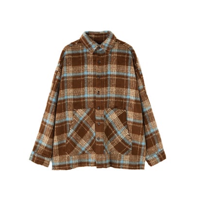 DankeSchon/ダンケシェーン/SHAGGY SHIRTS （ピンク）｜詳細画像