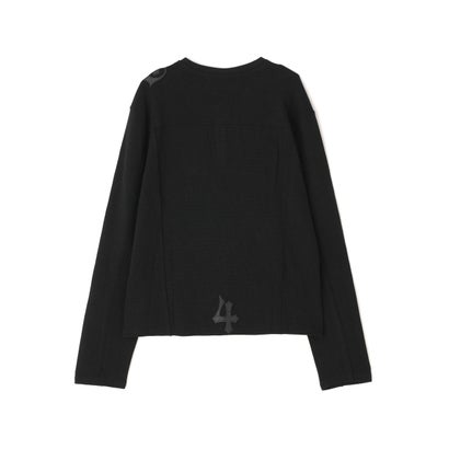 DND4DES/ディーエヌディーフォーデス/Henley Patch L/S Tee （グレー）｜詳細画像