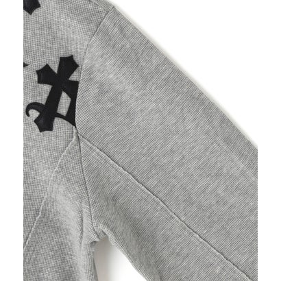 DND4DES/ディーエヌディーフォーデス/Henley Patch L/S Tee （グレー）｜詳細画像