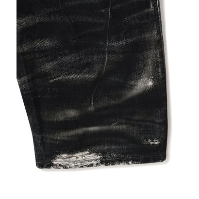 エルエイチピー L.H.P. DND4DES/ディーエヌディーフォーデス/Triple-Waistband 3D-Print Baggy Jeans （グレー）｜詳細画像