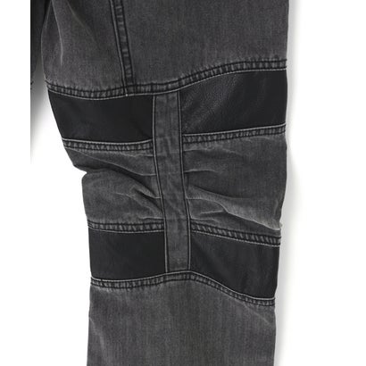 エルエイチピー L.H.P. DND4DES/ディーエヌディーフォーデス/Washed Paneled Strap-Tacked Jeans （グレー）｜詳細画像