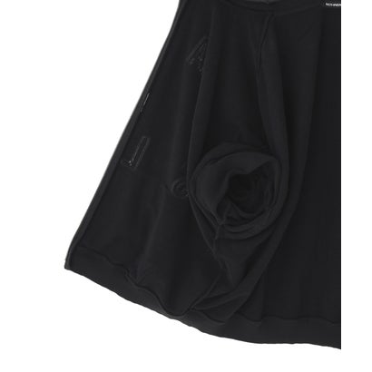 エルエイチピー L.H.P. NOT4NERD/ノットフォーナード/Faith Not Distressed Hoodie ZipUp （ブラック）｜詳細画像