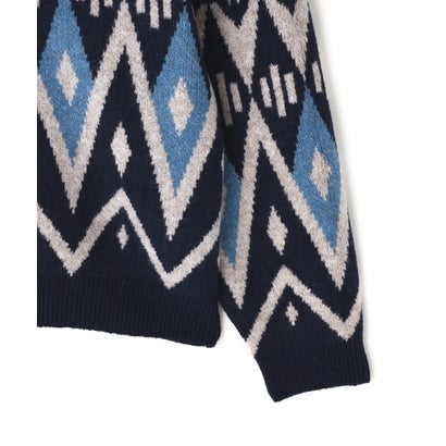 エルエイチピー L.H.P. ODS／WJQD KNIT CN （ネイビー）｜詳細画像