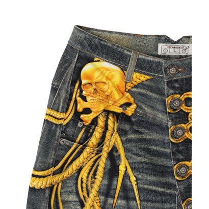 エルエイチピー L.H.P. DND4DES/ディーエヌディーフォーデス/Palace Print Pants （ブルー）｜詳細画像