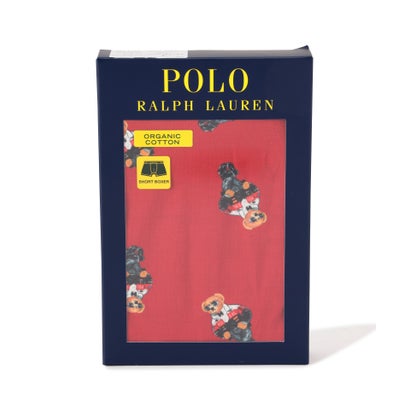 エルエイチピー L.H.P. POLO RALPH LAUREN/ポロラルフローレン/Moto Jacket Bear Print Boxer Brief （レッド）｜詳細画像