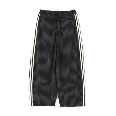 エルエイチピー L.H.P. NOT4NERD/ノットフォーナード/Stripe Balloon Track Pants （ブラック）｜詳細画像