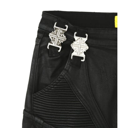 エルエイチピー L.H.P. GUAPI/グアピ/Black Ops Waxed Straight Leg Denim （ブラック）｜詳細画像