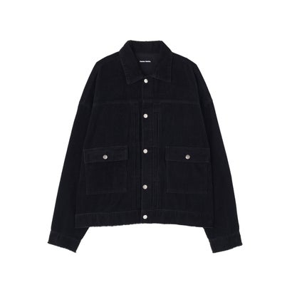 エルエイチピー L.H.P. ODS／CODUROY TRUCKER JKT （ブラック）｜詳細画像