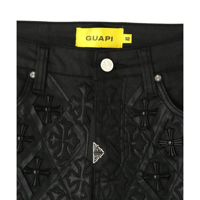 エルエイチピー L.H.P. GUAPI/グアピ/All Black Relic Waxed Denim （ブラック）｜詳細画像