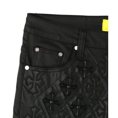 エルエイチピー L.H.P. GUAPI/グアピ/All Black Relic Waxed Denim （ブラック）｜詳細画像