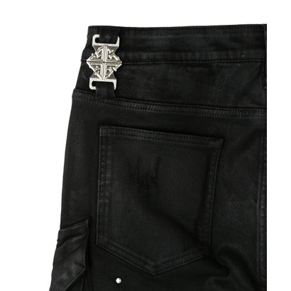 エルエイチピー L.H.P. GUAPI/グアピ/Embellished Black Ops Waxed Denim （ブラック）｜詳細画像
