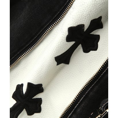 エルエイチピー L.H.P. GUAPI/グアピ/Obsidian Black Cross Buckle Denim （ブラック）｜詳細画像