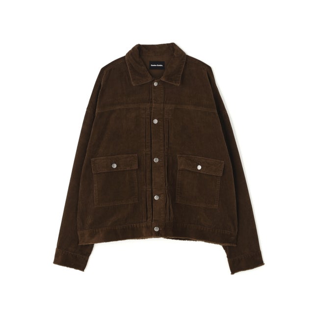 ODS／CODUROY TRUCKER JKT （ブラウン）